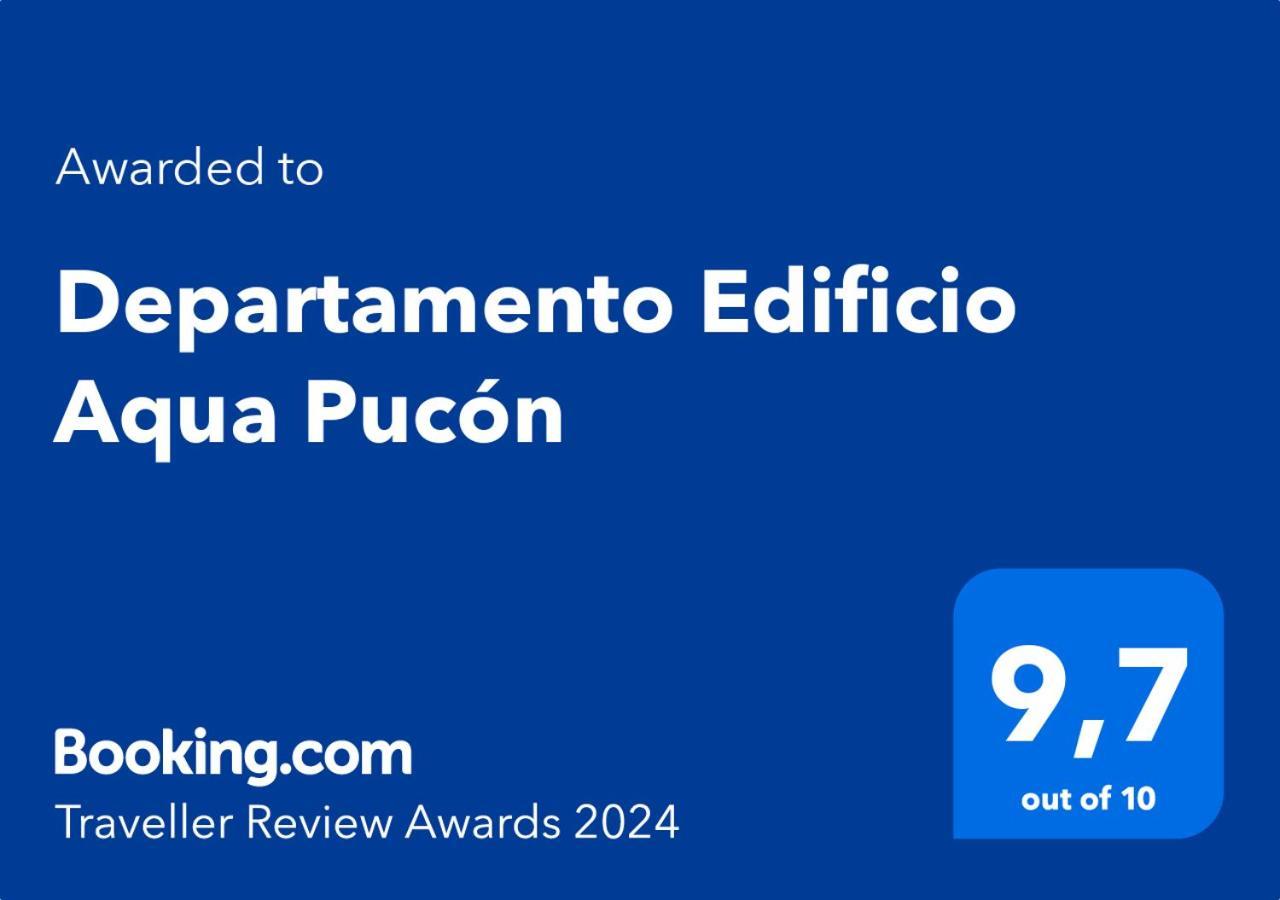 Apartament Departamento Edificio Aqua Pucón Zewnętrze zdjęcie